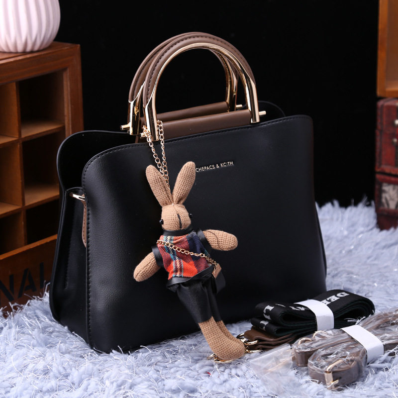 French light and luxurious Caring Koko ~ Shop length Recommended fashion genuine leather women bag Advanced sense single shoulder bag inclined cross-pack