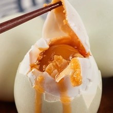 正宗红心流油高邮咸鸭蛋75g*10枚