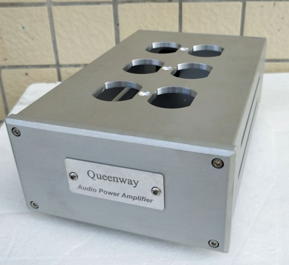 Power socket Power filter Empty shell Aluminum alloy power socket 6 bits (136*70*213))