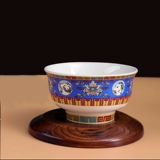 5 бесплатных монгольских чаш для чая с молоком, керамические миски для тостов, посуда для отелей Внутренней Монголии, танцевальный реквизит в этническом стиле