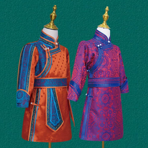 Детский этнический костюм для мальчиков для школьников, этнический стиль, для средней школы