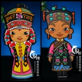 Магнитный этнический магнит на холодильник, DIY, этнический стиль