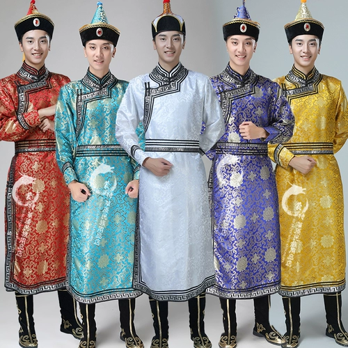 Новые мужские монгольские мангольские танцевальные спектакли показали, что костюмы для этнической жизни. Мужские монгольские одежды