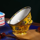 Монгольский элемент рисунок молоко чай фарфоровый миска. Характерный рисунок