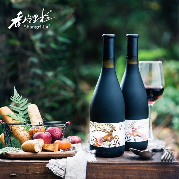 香格里拉 格桑花海 赤霞珠干红葡萄酒 750ml*6瓶 天猫优惠券折后￥69.99包邮（￥199.99-130）甜红可选