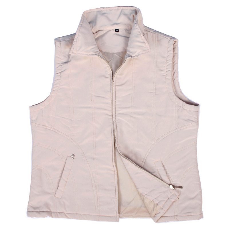 Áo vest cotton mỏng dành cho người trung niên và già áo khoác chống nắng nữ