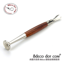 8deco2016 New Legend series concave spoon cut-off pipe press Rod Rosewood exquisite