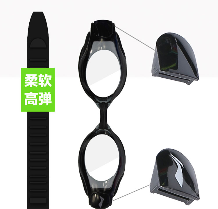 Li Ning bơi thân quần bơi nam kính bơi mũ lưỡi trai lỏng chuyên nghiệp góc phẳng suối nước nóng áo tắm dành cho người lớn đồ bơi trẻ em nam