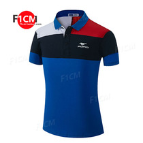 F1 racing suit T-shirt Summer mens sports car tide brand leisure Bikers association 4s shop work Polo shirt