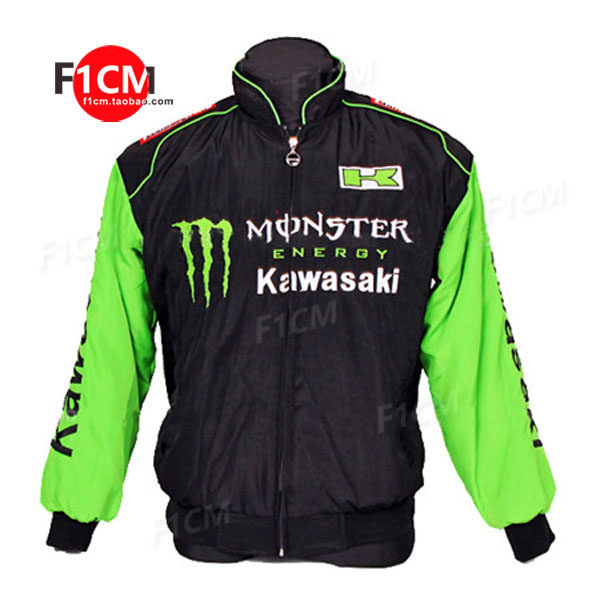 F1 racing suit trendy f1 personality style ins style European and American style motorcycle riding full embroidery casual cotton clothing