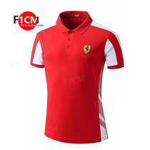 F1 racing suit T-shirt Summer mens sports large size tide brand casual bikers association 4s shop work Polo shirt