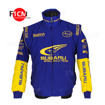 F1 racing suit F1 personality style ins style European and American style motorcycle riding full embroidery casual long-sleeved cotton suit