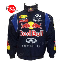 F1 racing suit trendy f1 personality style hip-hop cool style European and American style Niu Niu full embroidery casual long-sleeved cotton suit