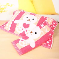 Tăng gối dày bông bao gồm 100% cotton jacquard khăn chính hãng một cặp miễn phí vận chuyển - Khăn gối khăn gối