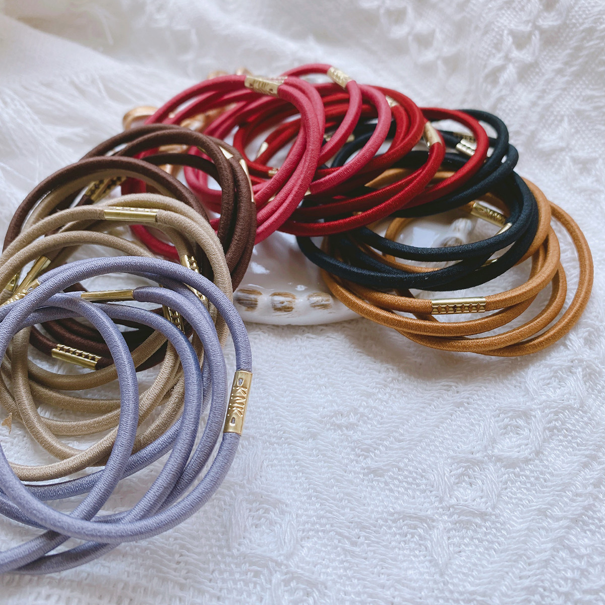 Love decoration industry Korea imported KNK handmade DIY bow hair accessories hair band material hair band material