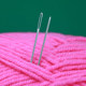 ເຂັມຕາຂະຫນາດໃຫຍ່ DIY knitting tool handmade ribbon needle blunt needle sweater wool needle large hole sweater sewing needle thick