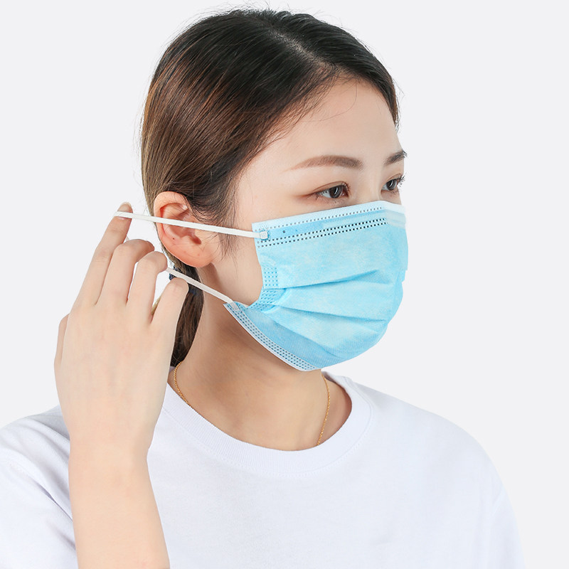 一次性口罩成人三层加厚防晒透气含熔喷布防粉尘过敏防护面罩男女