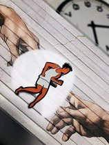 SAME movie Good thing A Feis real story Zhang Guorong movie surrounding Mambo dance metal brooch commemorative badge