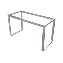 Stainless steel U-shaped table frame customized dining table legs computer desk feet stand anti-rust coffee table table leg frame customization