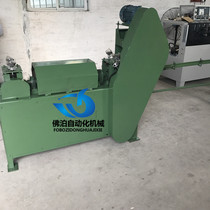  Manufacturers flat wire stainless steel straightening and cutting machine steel bar straightening and cutting machine Fast CNC circular machine linear machine