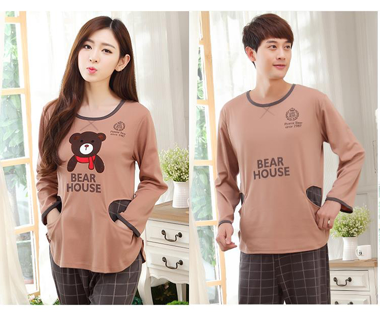 Pyjama mixte en Coton à manches longues - Ref 2988371 Image 46