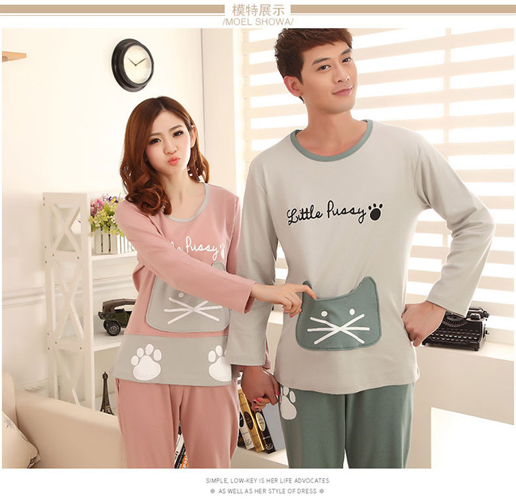 Pyjama mixte en Coton à manches longues - Ref 2988371 Image 22