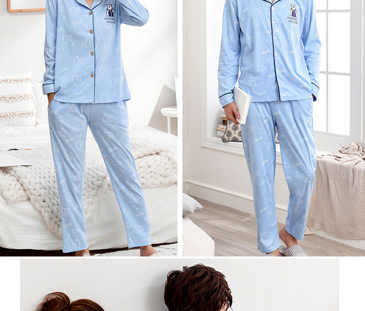 Pyjama mixte OTHER   en Coton à manches longues - Ref 3005607 Image 35