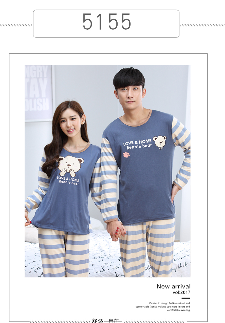 Pyjama mixte en Coton à manches longues - Ref 2988371 Image 48