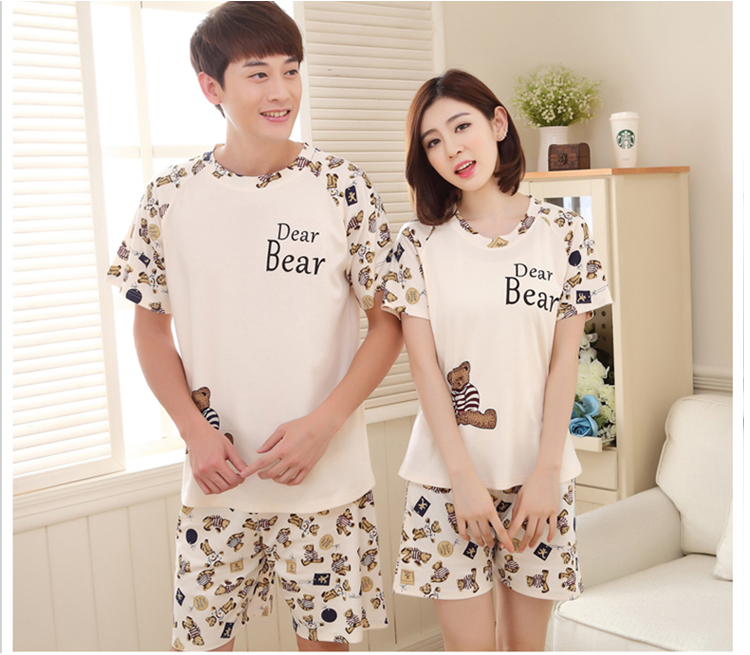 Pyjama mixte en Coton à manche courte - Ref 2988453 Image 22