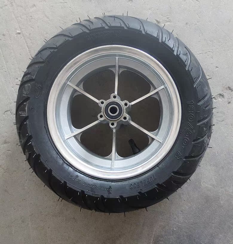Phụ kiện xe mô tô Trung tâm lốp trước và sau của lốp xe thể thao Stepang Grand 130 / 50-8 90 / 65-8 niềng xe máy goshi