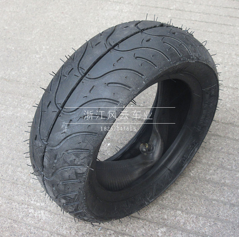 Xe máy mini phụ kiện 49CC xe thể thao nhỏ lốp xe bánh xe 110 50-6.5 90 65-6.5 bên trong và bên ngoài lốp vành xe goshi