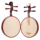 北京星海月琴8212月琴非洲紫檀木花梨月琴红木演奏级练习月琴 mini 1