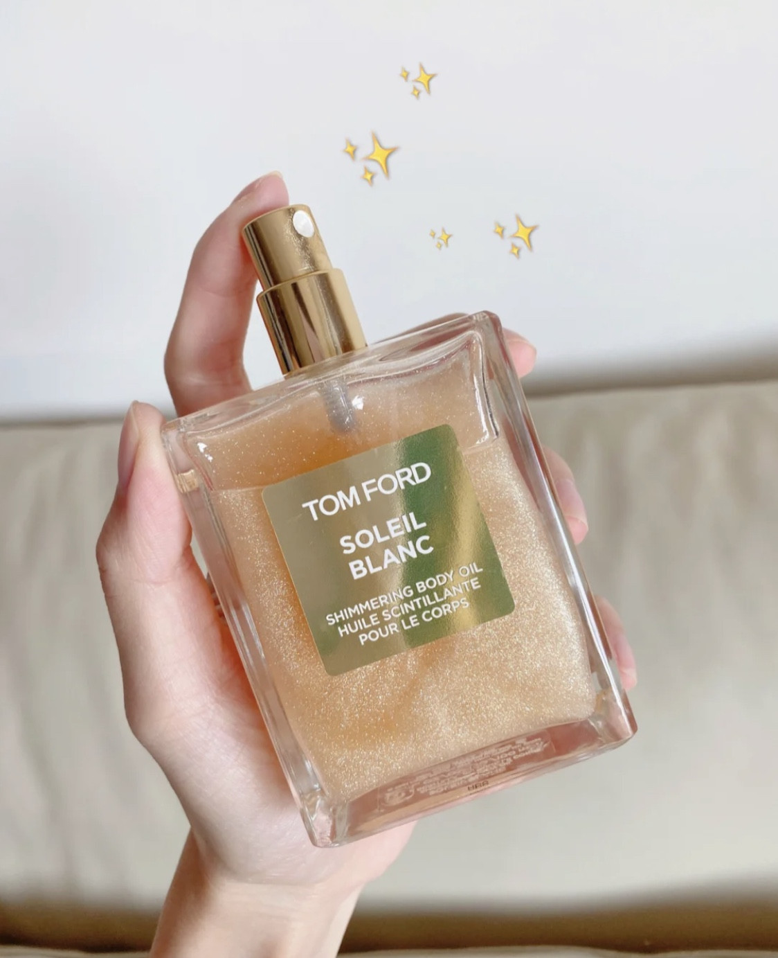 Bundy water silver listing TF Tom Ford sunshine amber streamer high-light liquid perfume body oil 45ml