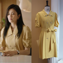 A lifetime of white deer should be the same early autumn fashion temperament French retro dress dress Hepburn style small man