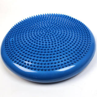 Balance pad, ankle rehabilitation training, foot-stepping wave speed ball balance plate, children's inflatable balance air cushion, Yu blue