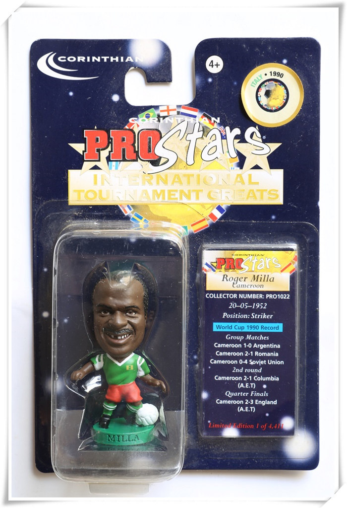 Corinthian Prostars Мира камерын анхны хөлбөмбөгийн хүүхэлдэй хүүхэлдэй