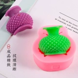 百罗 Трехмерный цветочный горшок, мыло ручной работы, форма для мыла, силиконовое масло, европейский стиль