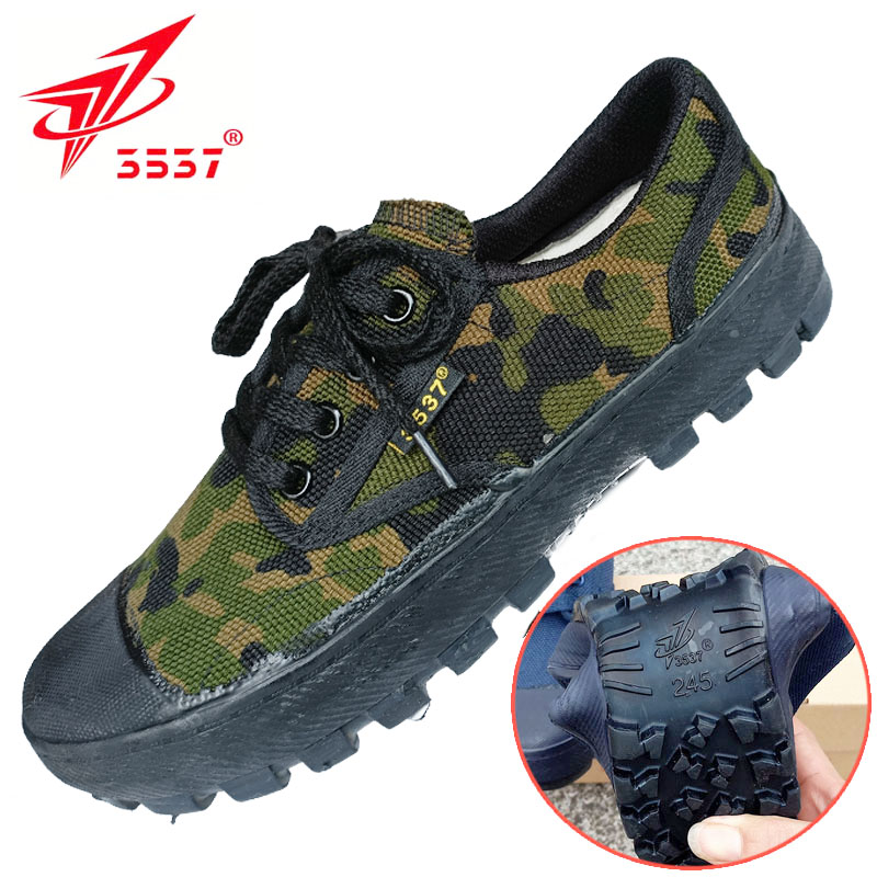 3537 Liberation shoes men wear anti - slip anti - smell new three, five - seven release shoes and migrant workers geoglue shoes