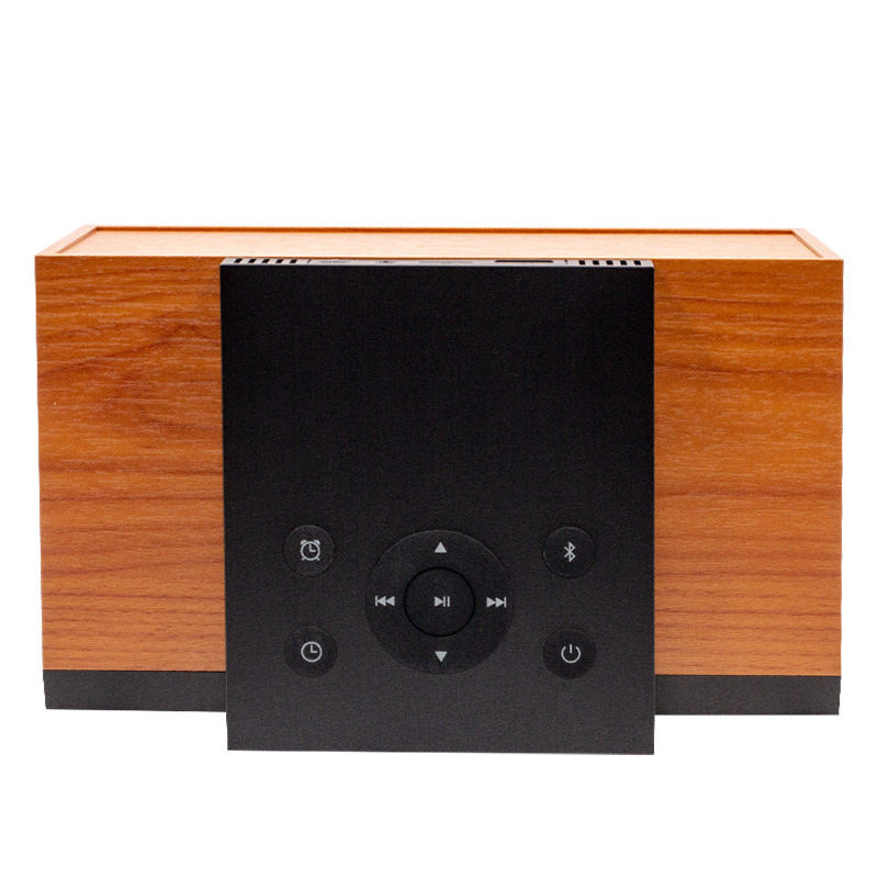 Edifier/Edifier M260 Wireless Bluetooth Speaker Smart Alarm Clock Home Use Wooden Small High-Quality Sound