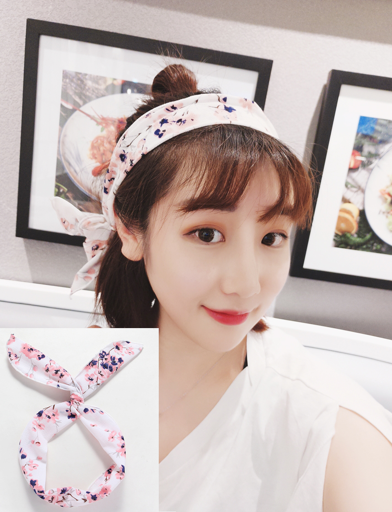 Hàn quốc mũ nón vẻ đẹp ngọt ngào nữ headband rửa rộng vành headband net tóc đỏ ban nhạc đơn giản kẹp tóc headband phụ kiện tóc