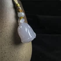 Quarrying natural Burmese Jade purple lotus root jade ice seed glue