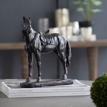 Nordic Wind Home Decorative Goods Animals Horse Pendulum Pieces Artwork Office Desk Living-room Wine Cabinet Decorations