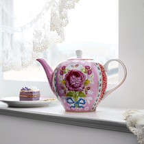 Export to the Netherlands original single ceramic cold water kettle Large capacity cold water kettle Household creative flower tea cup water cup water set