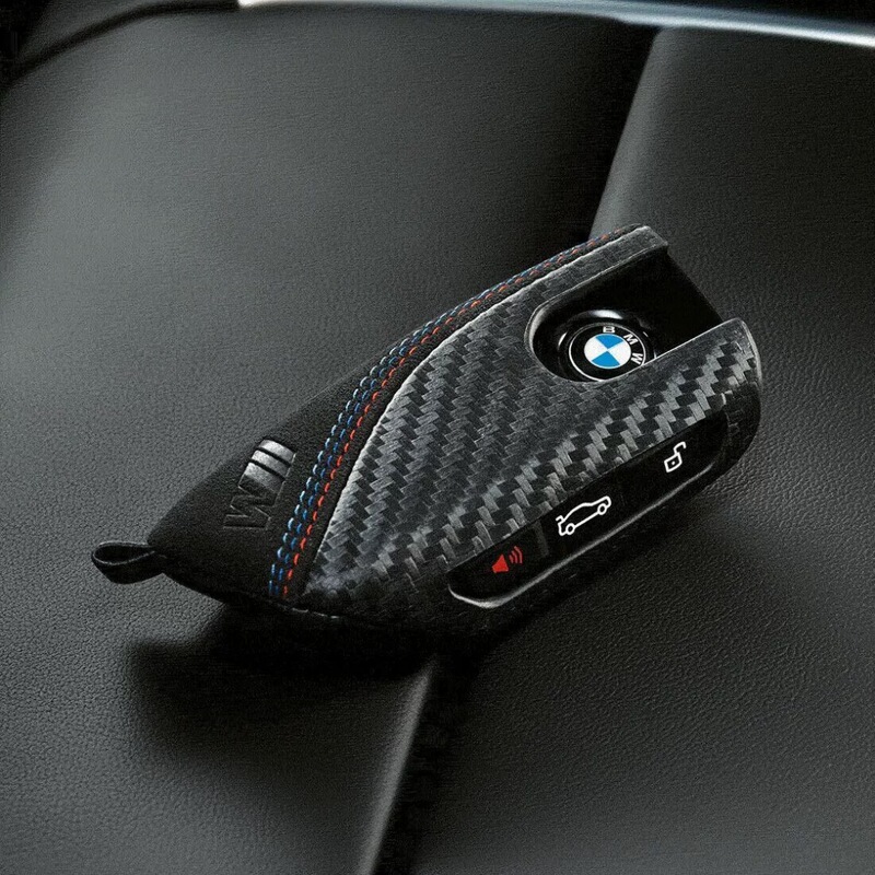 Bmw Original Key Cover New Crystal Key Case Mp Genuine Leather 5 Series 7 Series Ix Carbon Fiber Texture in Stock for Immediate Shipment Bmw Original Key Cover New Crystal Key Case Mp Genuine Leather 5 Series 7 Series Ix Carbon Fiber Texture in Stock for Immediate Shipment