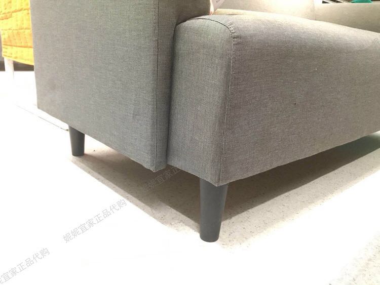 cửa hàng đồ nội thất IKEA Nini mua Hanlin trong nước gấp đôi sofa sofa vải sofa căn hộ nhỏ - Ghế sô pha sofa đơn