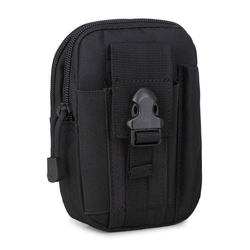 800D nylon ກິລາກາງແຈ້ງ tactical waist bag ໂທລະສັບມືຖືຜູ້ຊາຍ camouflage hanging bag ທະຫານພັດລົມ waist bag wallet