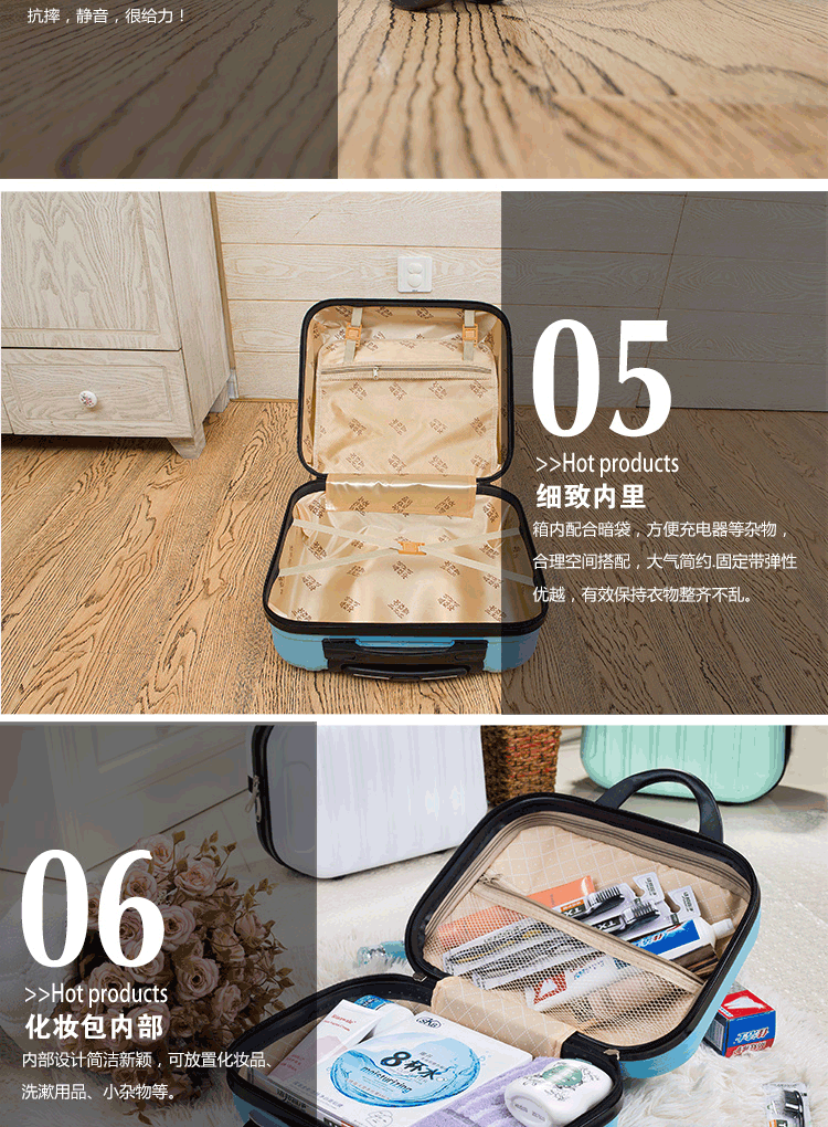 Mini 18 inch vali nam vali nhỏ 16 inch xe đẩy trường hợp nội trú nữ phổ quát bánh xe trẻ em hộp khóa vali rimowa