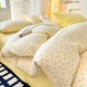 Class a Maternal and Infant Grade Double-Layer Gauze Pure Cotton Duvet Cover Single Piece 150X200X230 All-Cotton Quilt Cover Gauze Four-Piece Set Single Person
