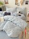 Class a Bed Milk Velvet Four-Piece Set Coral Bed Sheet Fleece Duvet Cover Winter Plush Flannel Dormitory Three-Piece Set 4