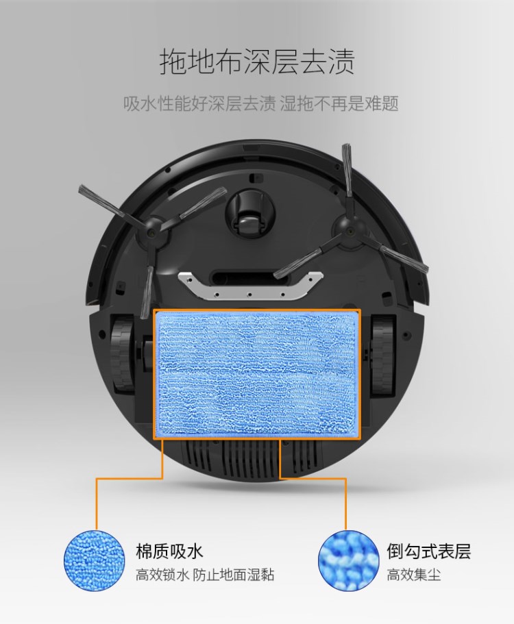 Luo Fuer máy quét k5 không người lái quét robot siêu mỏng hộ gia đình câm lau máy mặt đất nhà nhỏ chuyên gia - Robot hút bụi robot hút bụi xiaomi gen 4